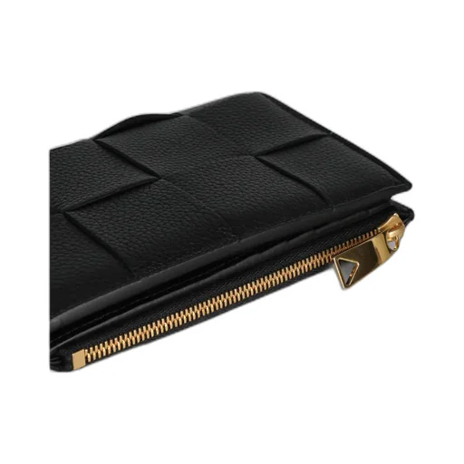 Intrecciato Bi-Fold Leather Wallet