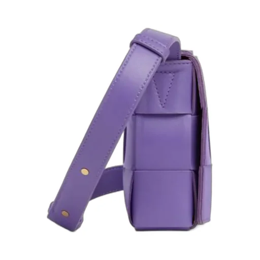 Logo Woven Shoulder Bag