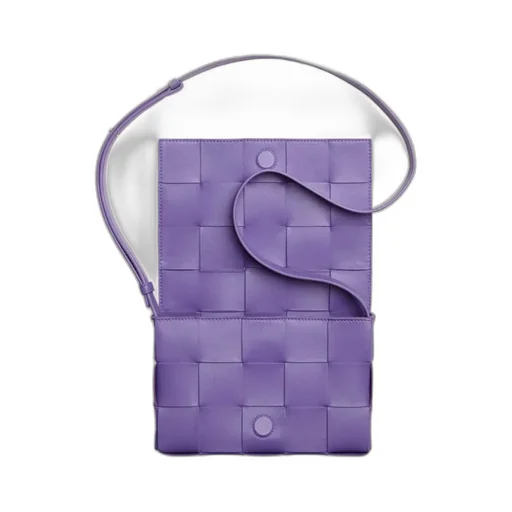 Logo Woven Shoulder Bag