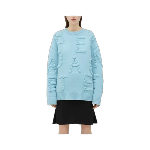 All-Over Alphabet Knitted Jumper