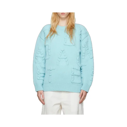 All-Over Alphabet Knitted Jumper