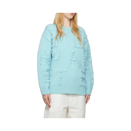 All-Over Alphabet Knitted Jumper