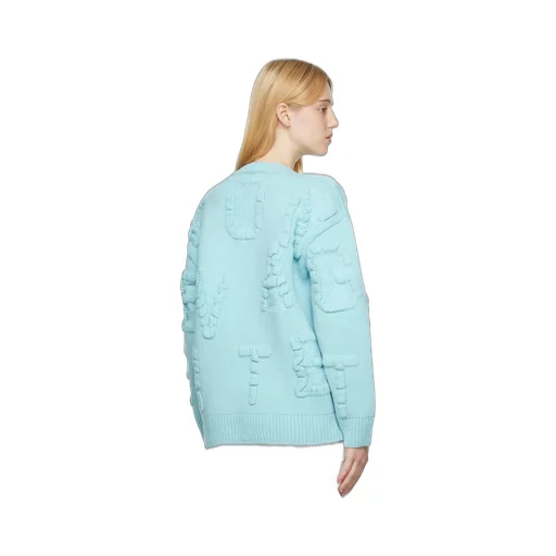 All-Over Alphabet Knitted Jumper