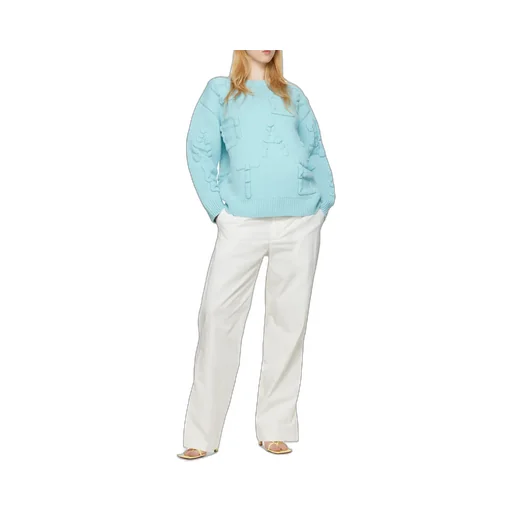 All-Over Alphabet Knitted Jumper