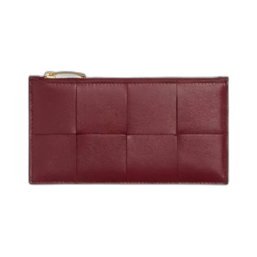 Intrecciato Zipped Cardholder
