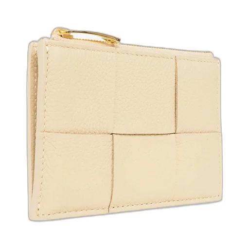 Intrecciato Zipped Card Case