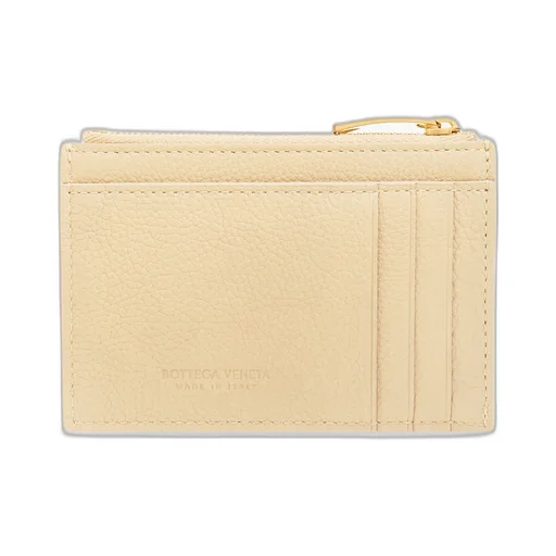Intrecciato Zipped Card Case
