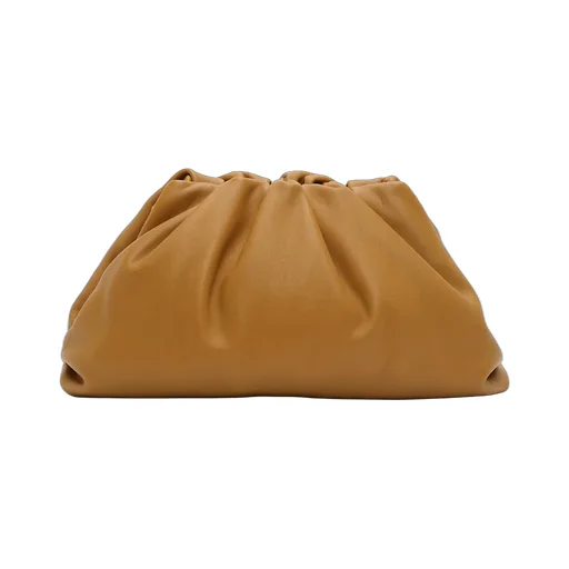 The Pouch Ruched Clutch Bag