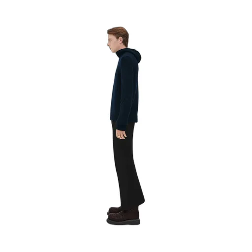 Knitted Hooded Jumper