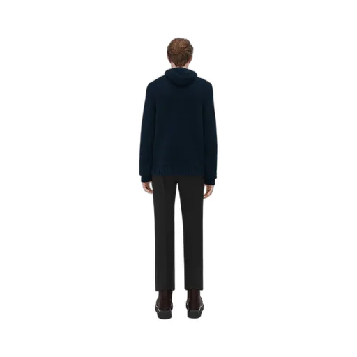 Knitted Hooded Jumper