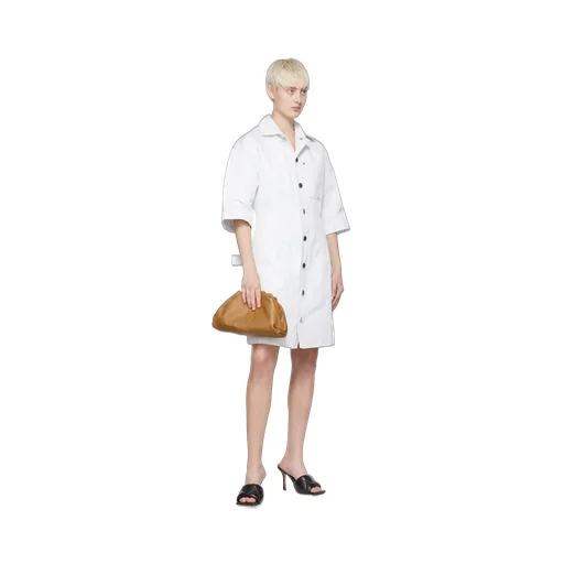 The Pouch Ruched Clutch Bag