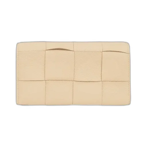 Maxi Intrecciato Leather Purse