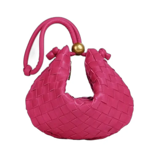 Logo Woven Handbag