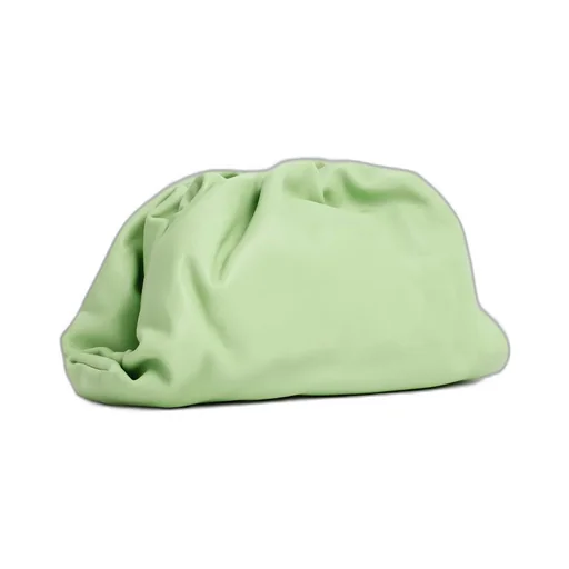 The Pouch Ruched Clutch Bag