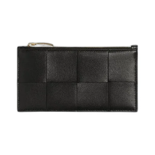 Intrecciato Zipped Card Case