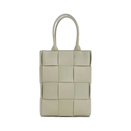 Mini Cassette Leather Tote Bag