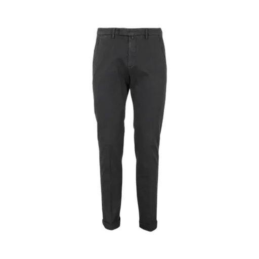 Flat-Front Tailored Pants