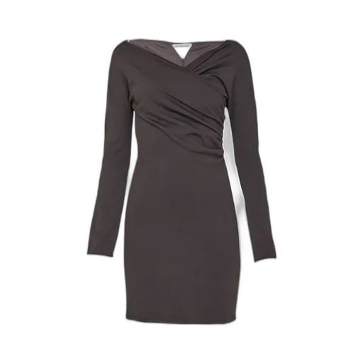 Long-Sleeved Wrap Dress