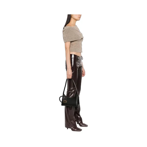 Bad Tourist Leather Shoulder Bag