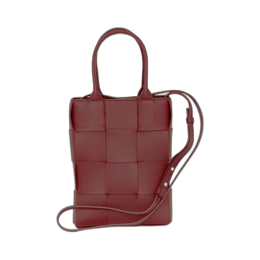 Cassette Leather Tote Bag