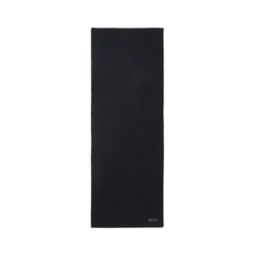 Logo Patch Ribbed Knit Scarf