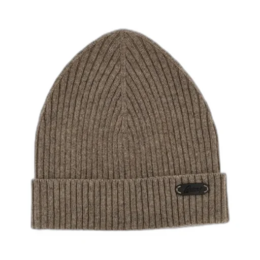 Logo Patch Knitted Beanie