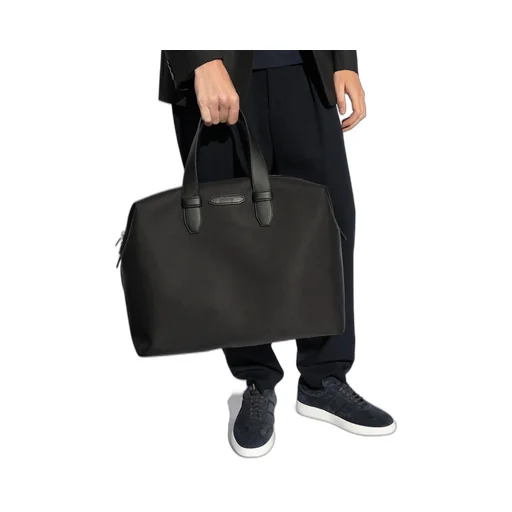 Holdall With Logo Patch
