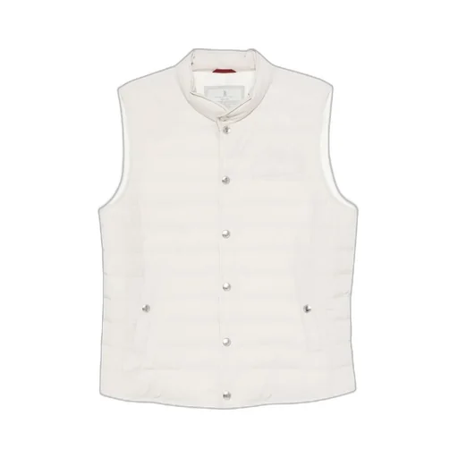 Quilted Snap-Fit Fastening Vest