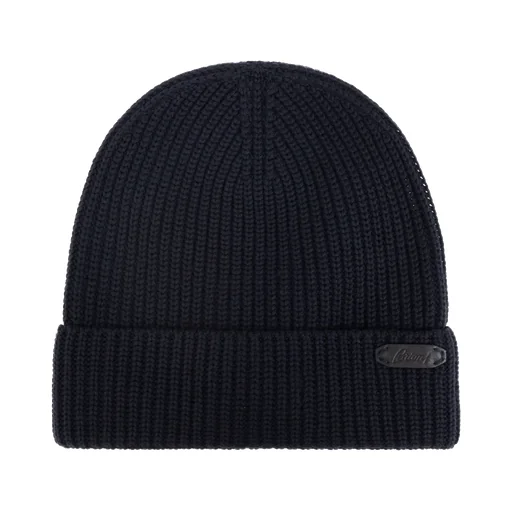 Logo Patch Knitted Beanie