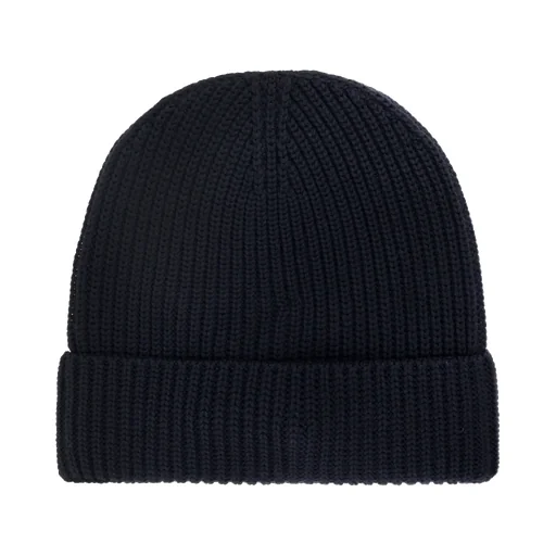 Logo Patch Knitted Beanie
