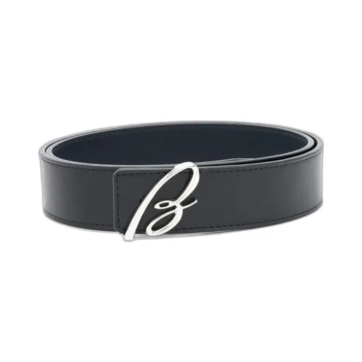 Logo Plaque Buckle Belt
