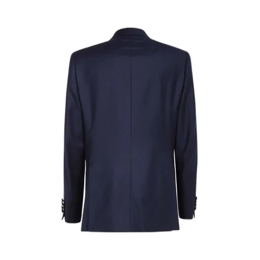 Satin-Lapels Blazer
