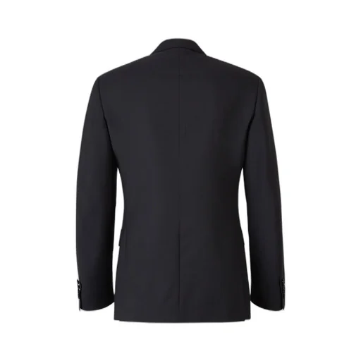 Long-Sleeved Coat Belt Ring Trousers Suit