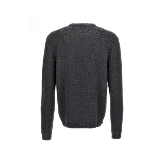 Chevron-Knitted Cashmere Jumper