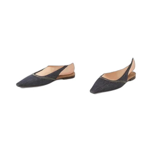 Leather Ballerina Shoes