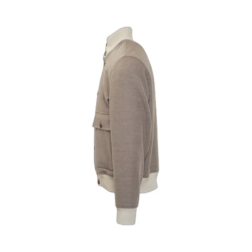 Patch-Pocket Bomber Jacket