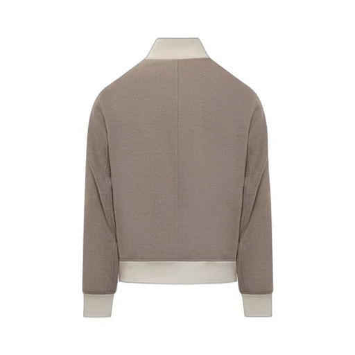 Patch-Pocket Bomber Jacket