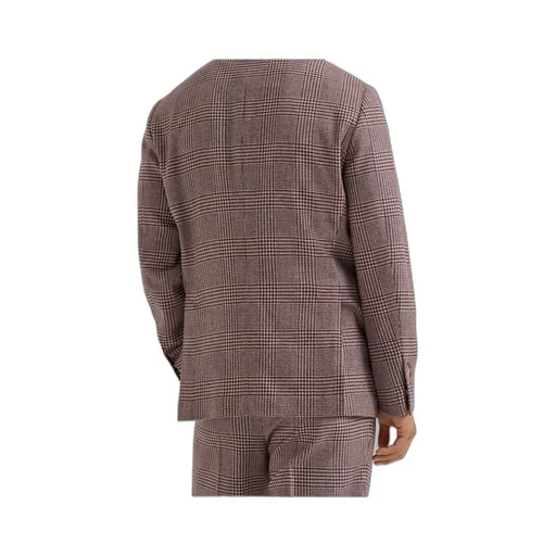 Checked-Pattern Blazer