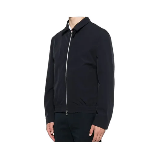 Zip-Fastening Elasticated-Hem Bomber Jacket