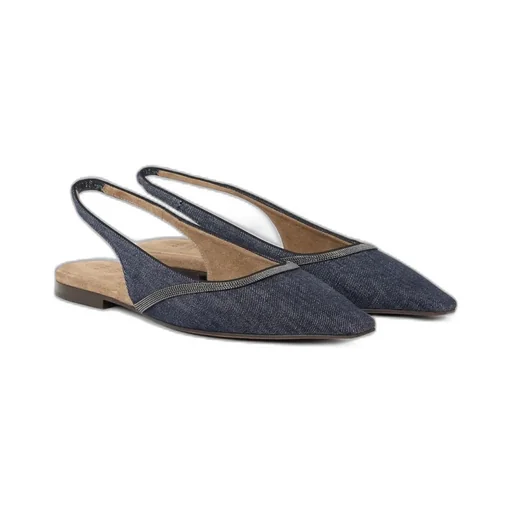 Leather Ballerina Shoes