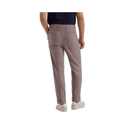 Pleated Cotton-Cashmere Blend Trousers
