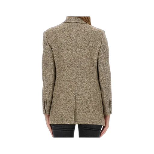 Double-Breasted Long Sleeved Jacket