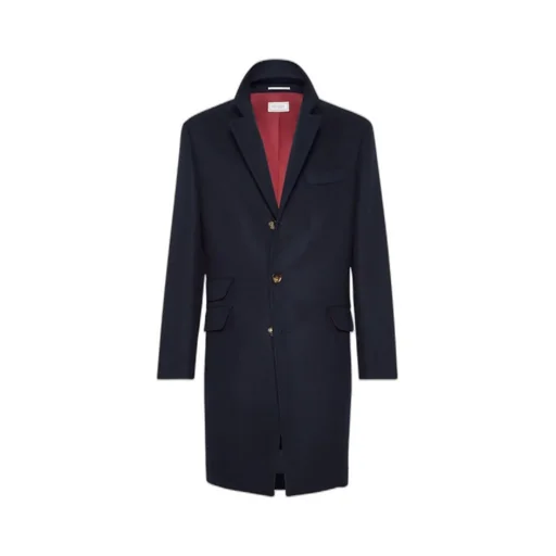 Lapel Long-Sleeved Coat