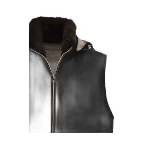 Hooded Wool Gilet