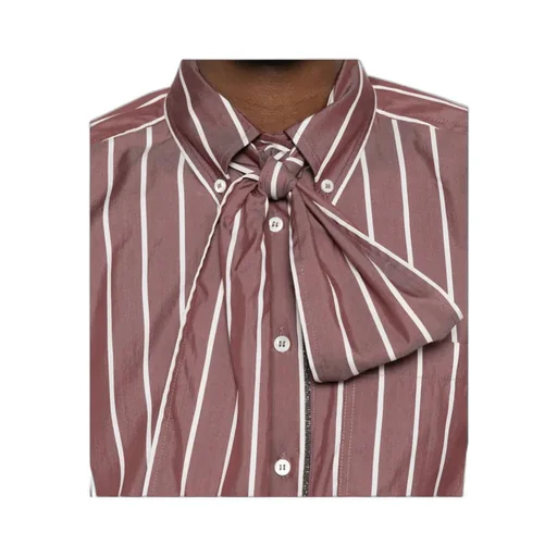 Striped Long-Sleeved Shirt