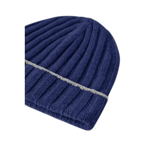 Ribbed Cashmere Beanie