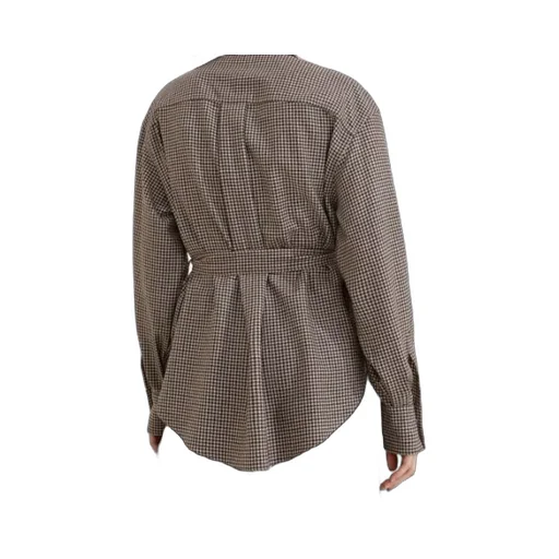 Long Sleeved Checked Shirt