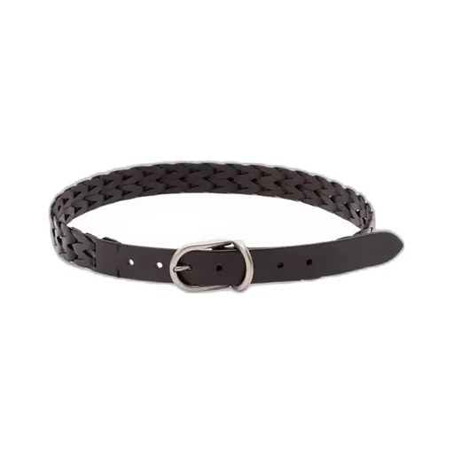 Braided Leather Belt