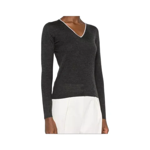 V-Neck Embellished Sweater