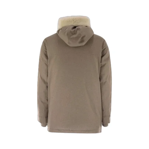 Long-Sleeved Down Jacket